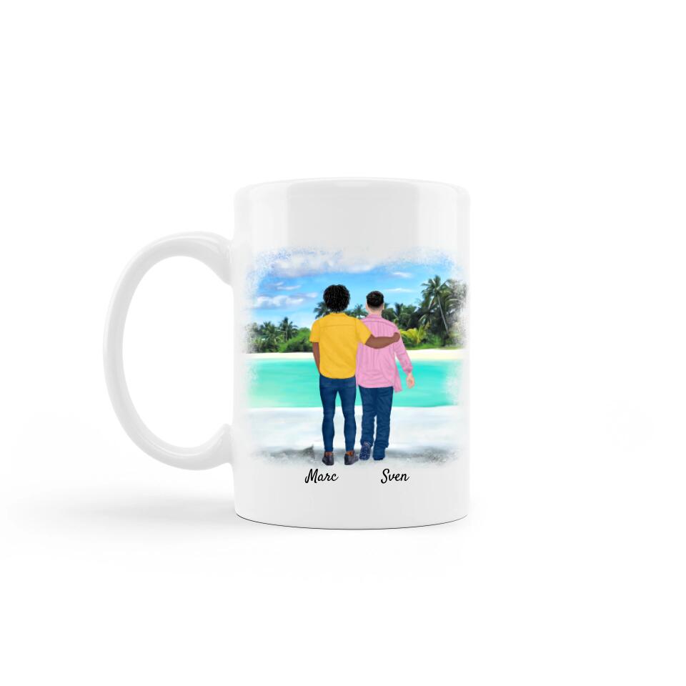 LGBTQ Männer | Personalisierte Tasse