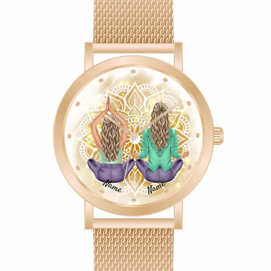 Spiritual Friends #2 | Personalisierte Armbanduhr (Unterschiedliche Uhr-Modelle wählbar!)