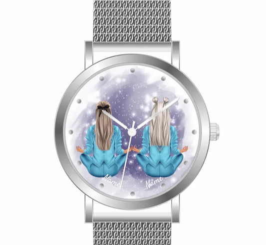Spiritual Friends | Personalisierte Armbanduhr (Unterschiedliche Uhr-Modelle wählbar!)