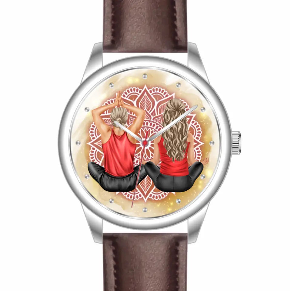 Spiritual Couple | Personalisierte Armbanduhr (Unterschiedliche Uhr-Modelle wählbar!)