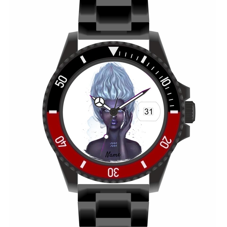 Zodiacs | Personalisierte Armbanduhr (Unterschiedliche Uhr-Modelle wählbar!)
