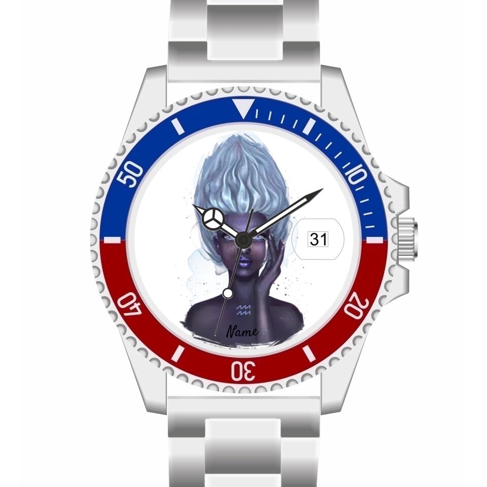 Zodiacs | Personalisierte Armbanduhr (Unterschiedliche Uhr-Modelle wählbar!)