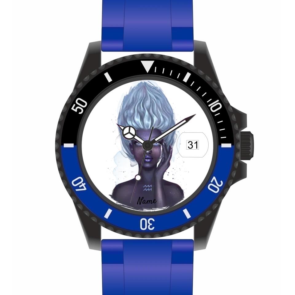 Zodiacs | Personalisierte Armbanduhr (Unterschiedliche Uhr-Modelle wählbar!)