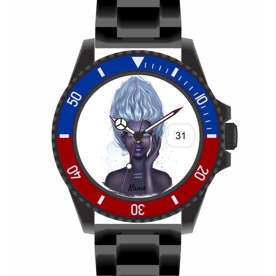 Zodiacs | Personalisierte Armbanduhr (Unterschiedliche Uhr-Modelle wählbar!)