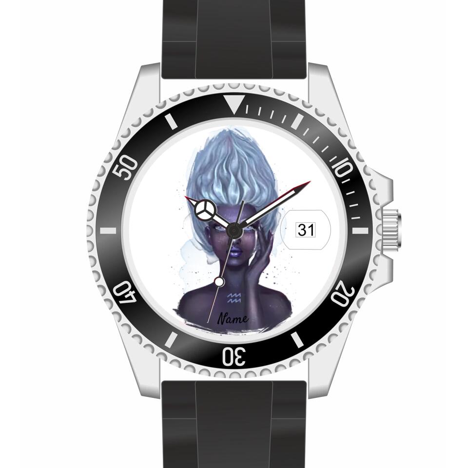 Zodiacs | Personalisierte Armbanduhr (Unterschiedliche Uhr-Modelle wählbar!)
