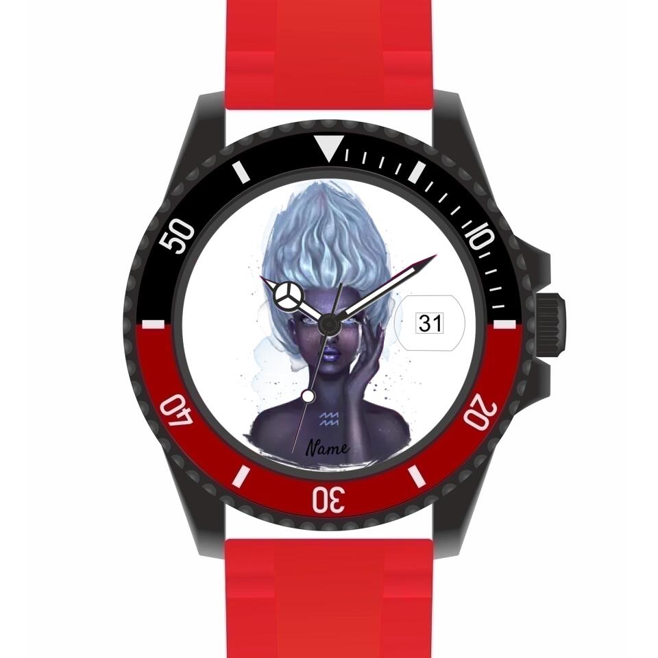 Zodiacs | Personalisierte Armbanduhr (Unterschiedliche Uhr-Modelle wählbar!)