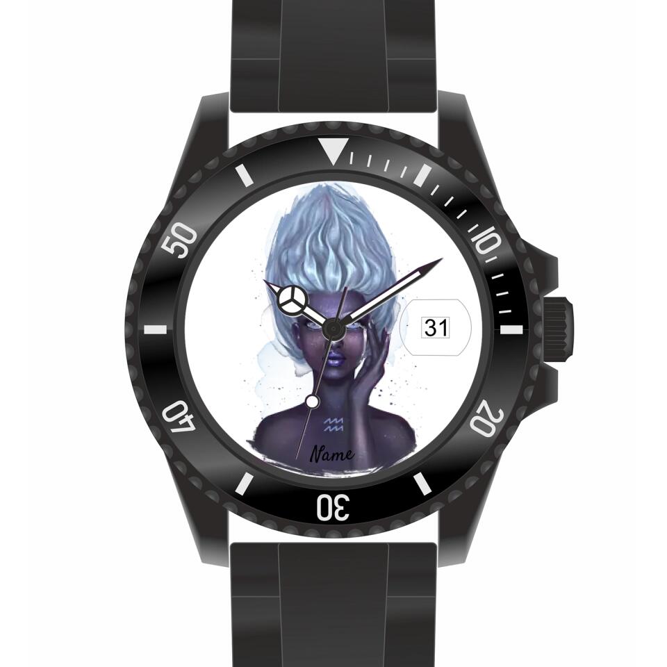 Zodiacs | Personalisierte Armbanduhr (Unterschiedliche Uhr-Modelle wählbar!)