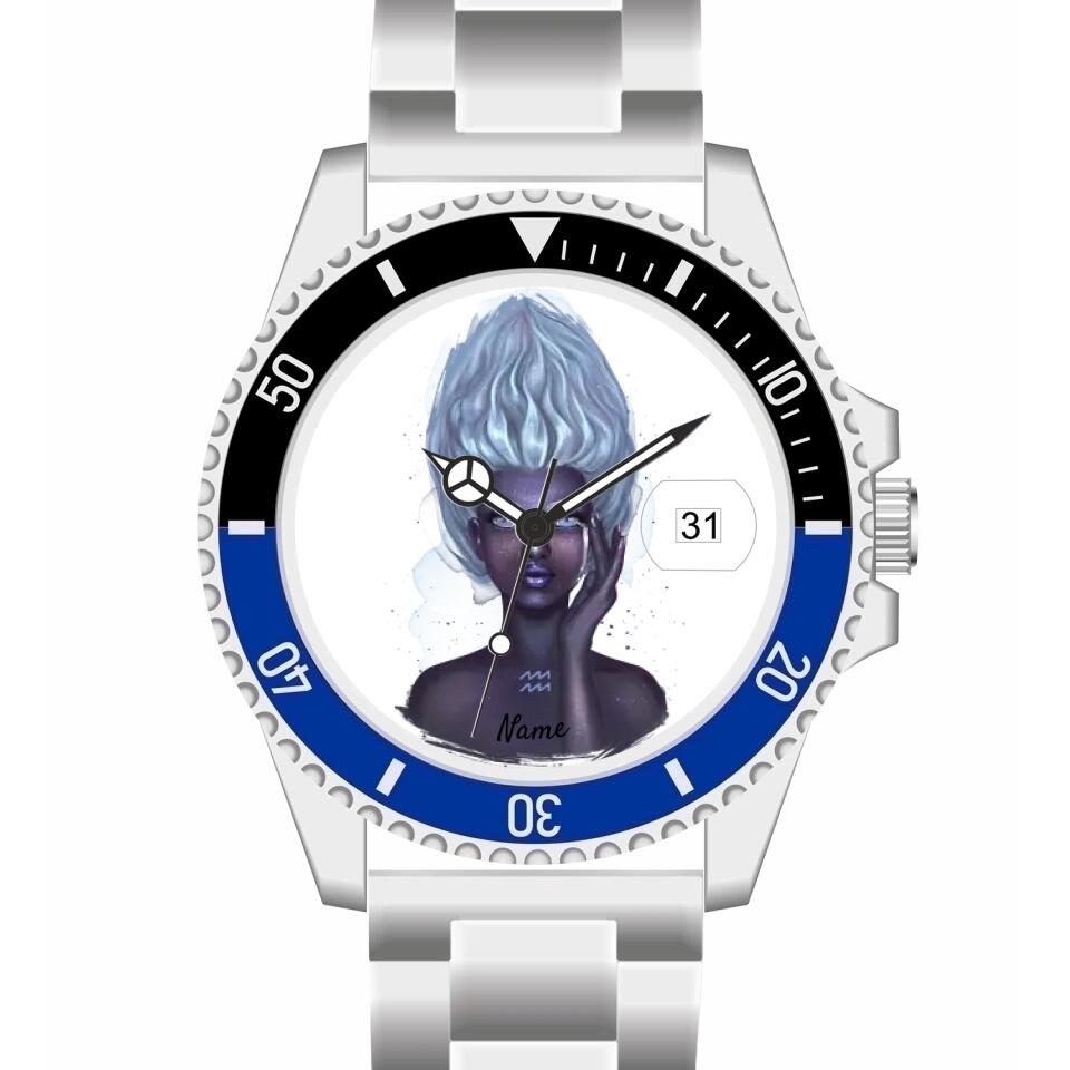 Zodiacs | Personalisierte Armbanduhr (Unterschiedliche Uhr-Modelle wählbar!)