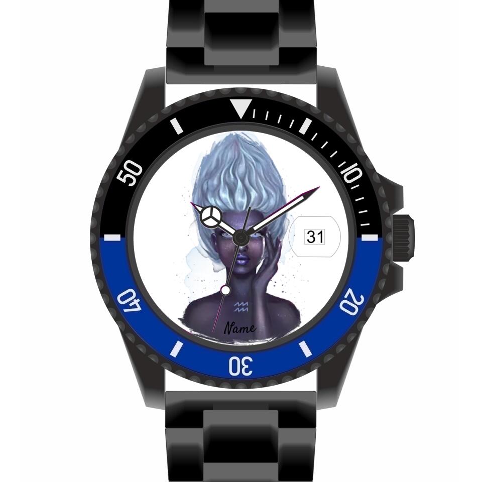Zodiacs | Personalisierte Armbanduhr (Unterschiedliche Uhr-Modelle wählbar!)
