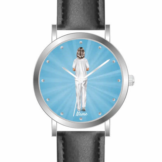 Krankenwester/Pflege/Ärztin | Personalisierte Armbanduhr (Unterschiedliche Uhr-Modelle wählbar!)