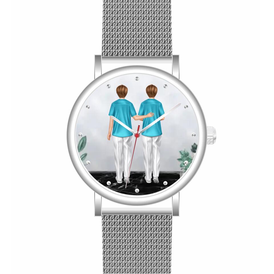 Krankenschwester/Krankenpfleger/Ärztin | Personalisierte Armbanduhr (Unterschiedliche Uhr-Modelle wählbar!)