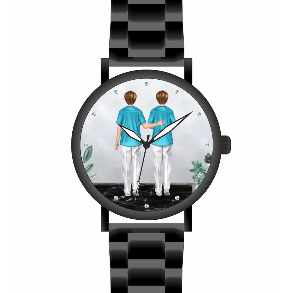 Krankenschwester/Krankenpfleger/Ärztin | Personalisierte Armbanduhr (Unterschiedliche Uhr-Modelle wählbar!)