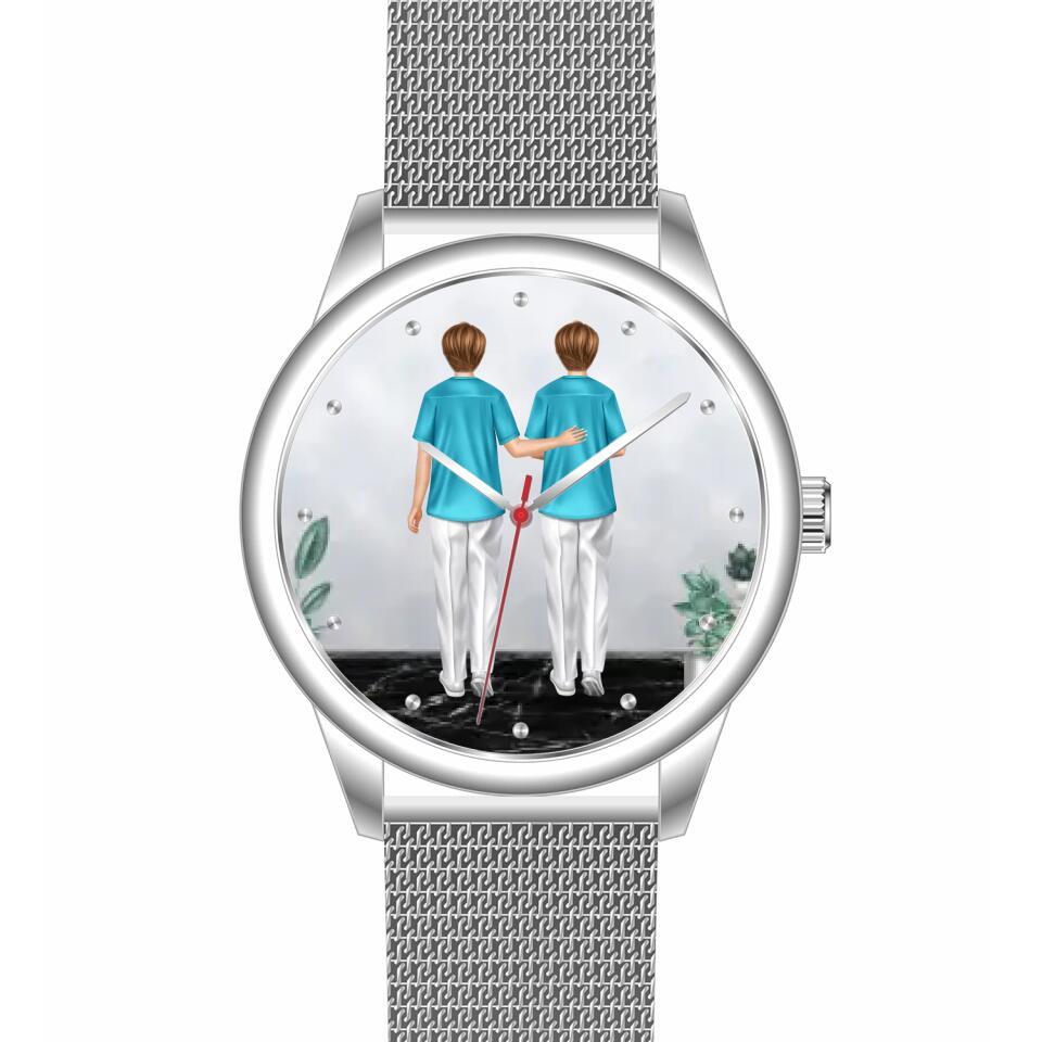 Krankenschwester/Krankenpfleger/Ärztin | Personalisierte Armbanduhr (Unterschiedliche Uhr-Modelle wählbar!)