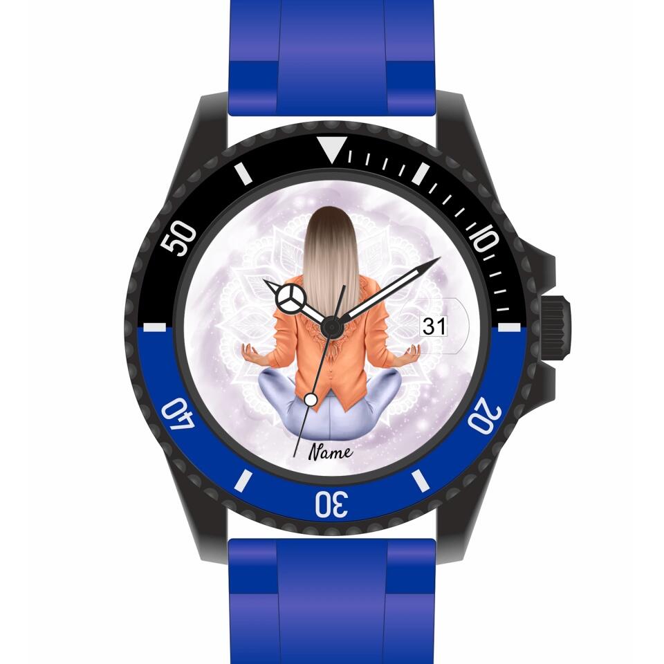 Spiritual Girl | Personalisierte Armbanduhr (Unterschiedliche Uhr-Modelle wählbar!)