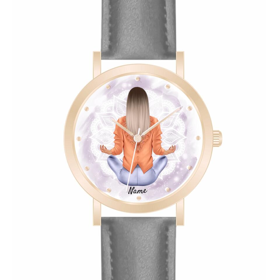 Spiritual Girl | Personalisierte Armbanduhr (Unterschiedliche Uhr-Modelle wählbar!)