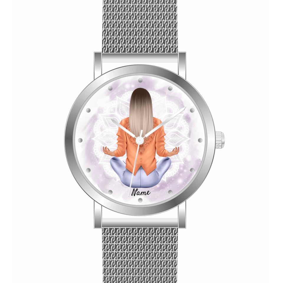 Spiritual Girl | Personalisierte Armbanduhr (Unterschiedliche Uhr-Modelle wählbar!)