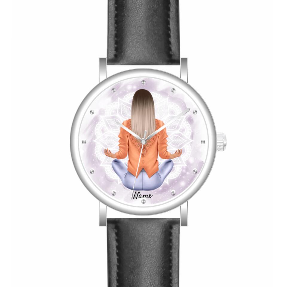Spiritual Girl | Personalisierte Armbanduhr (Unterschiedliche Uhr-Modelle wählbar!)