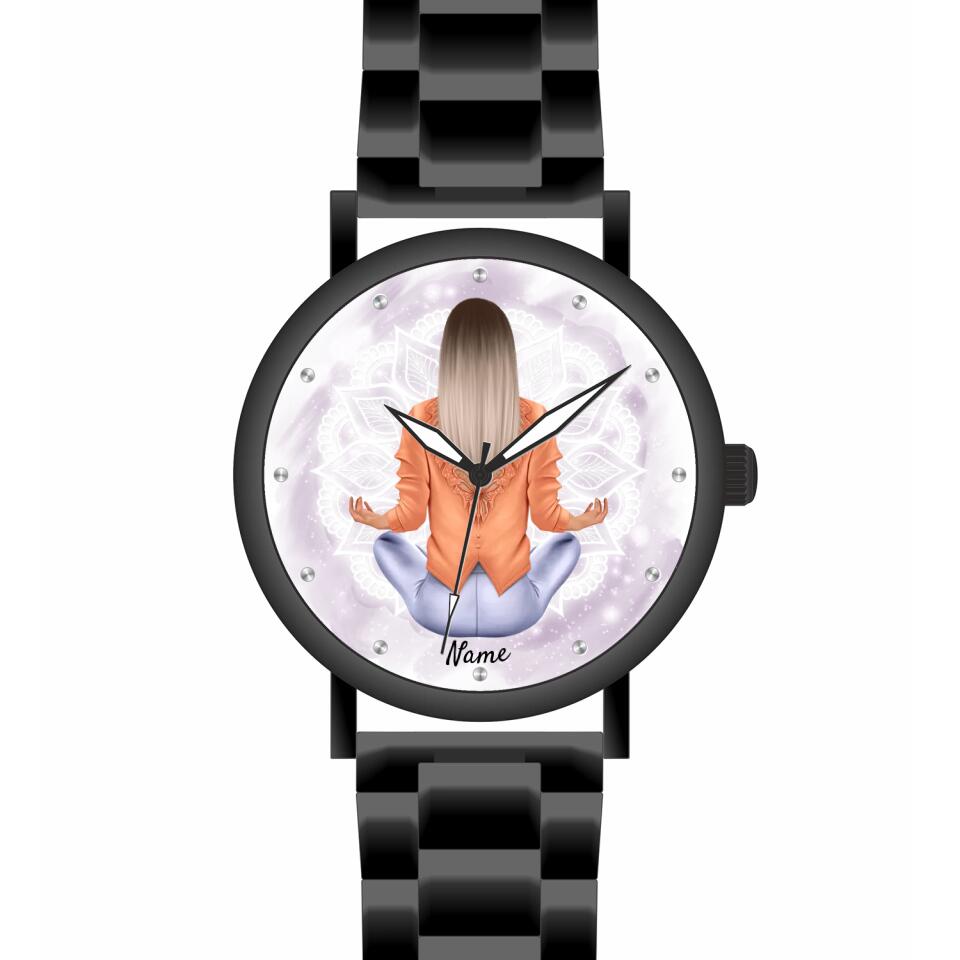 Spiritual Girl | Personalisierte Armbanduhr (Unterschiedliche Uhr-Modelle wählbar!)