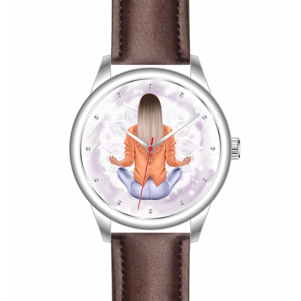 Spiritual Girl | Personalisierte Armbanduhr (Unterschiedliche Uhr-Modelle wählbar!)