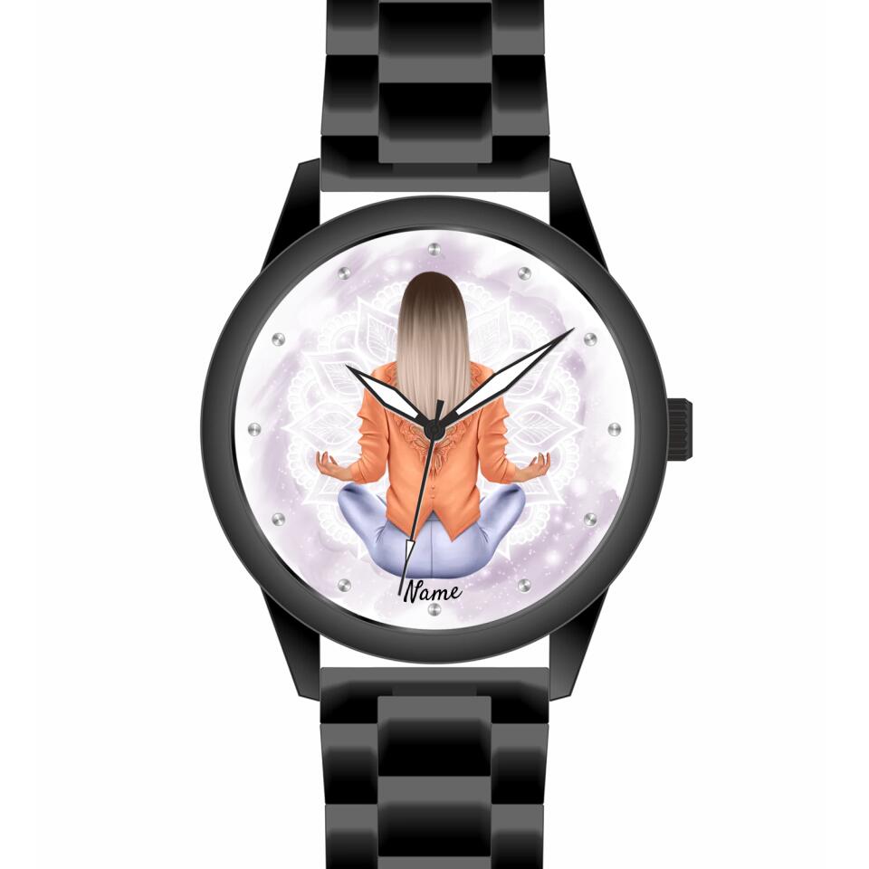 Spiritual Girl | Personalisierte Armbanduhr (Unterschiedliche Uhr-Modelle wählbar!)