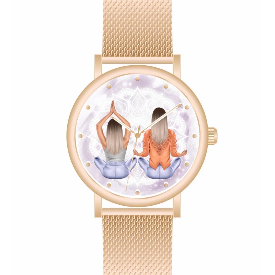 Spiritual Friends #2 | Personalisierte Armbanduhr (Unterschiedliche Uhr-Modelle wählbar!)