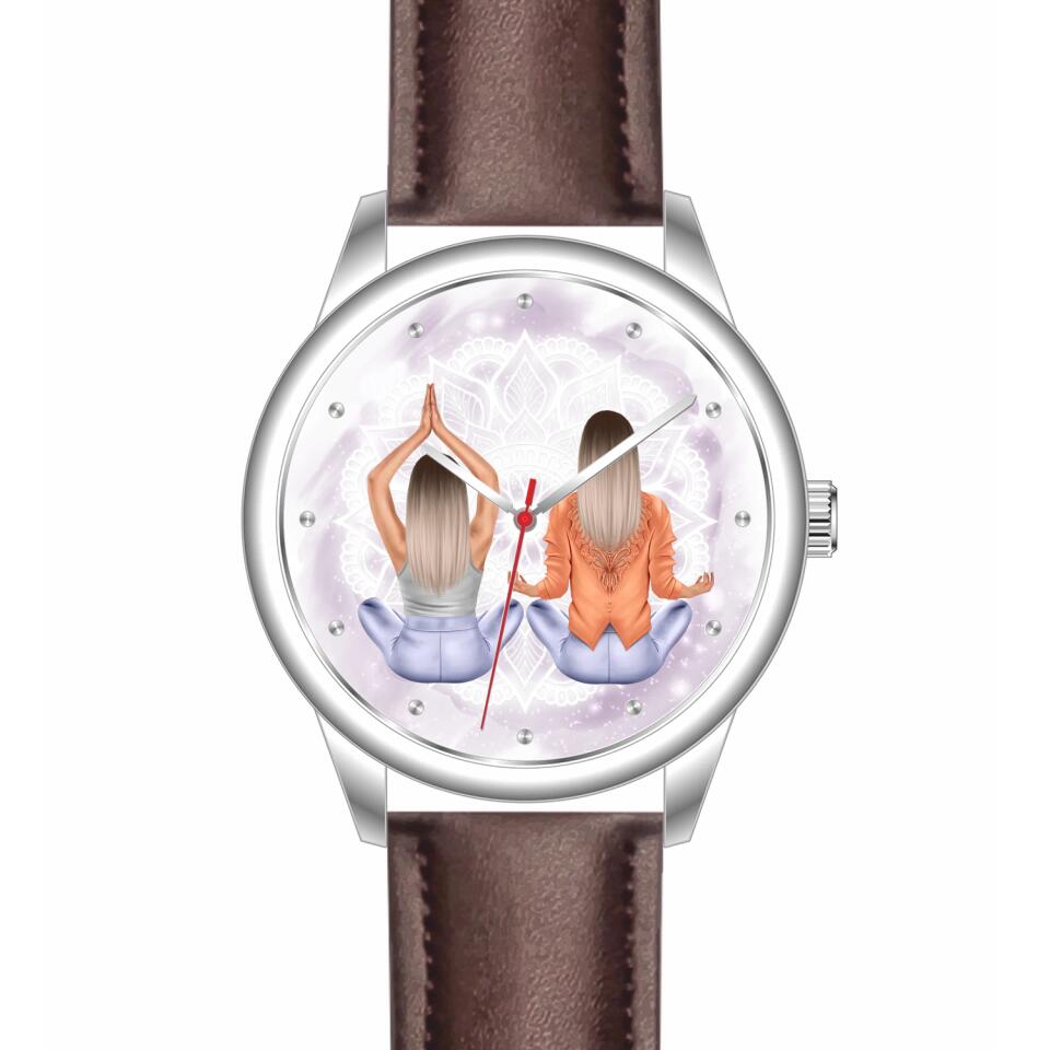 Spiritual Friends #2 | Personalisierte Armbanduhr (Unterschiedliche Uhr-Modelle wählbar!)