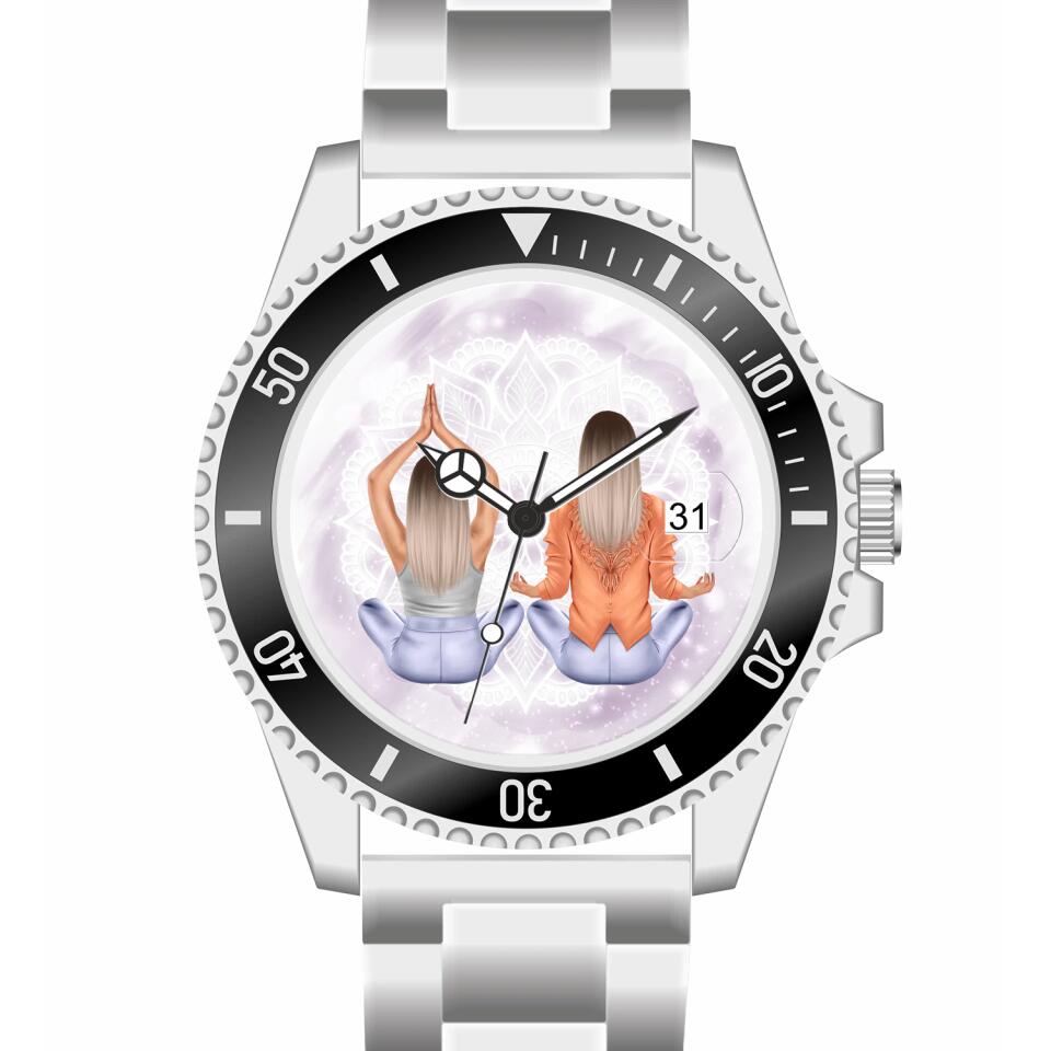 Spiritual Friends #2 | Personalisierte Armbanduhr (Unterschiedliche Uhr-Modelle wählbar!)