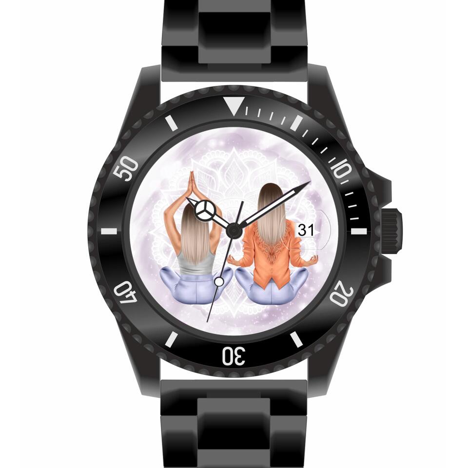 Spiritual Friends #2 | Personalisierte Armbanduhr (Unterschiedliche Uhr-Modelle wählbar!)