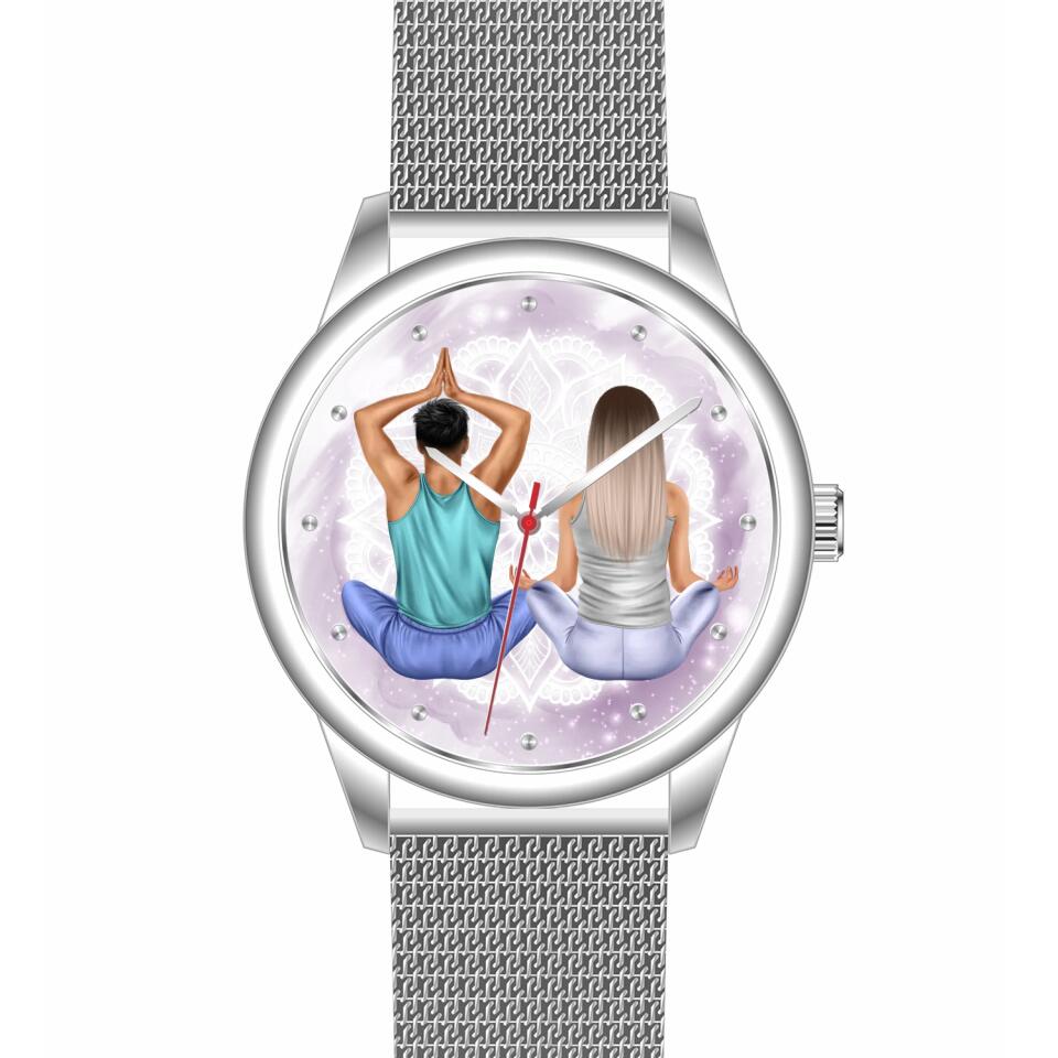 Spiritual Couple | Personalisierte Armbanduhr (Unterschiedliche Uhr-Modelle wählbar!)