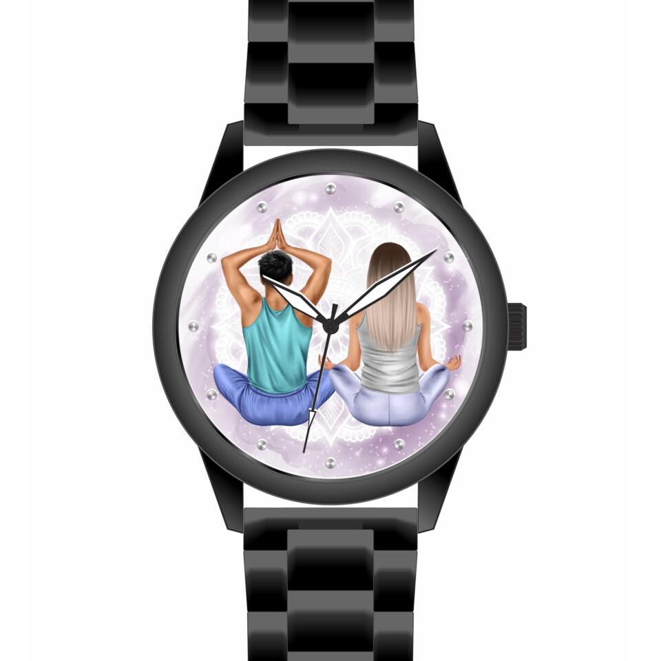 Spiritual Couple | Personalisierte Armbanduhr (Unterschiedliche Uhr-Modelle wählbar!)