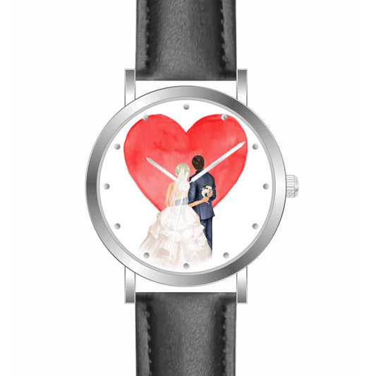 Hochzeit | Personalisierte Armbanduhr (Unterschiedliche Uhr-Modelle wählbar!
