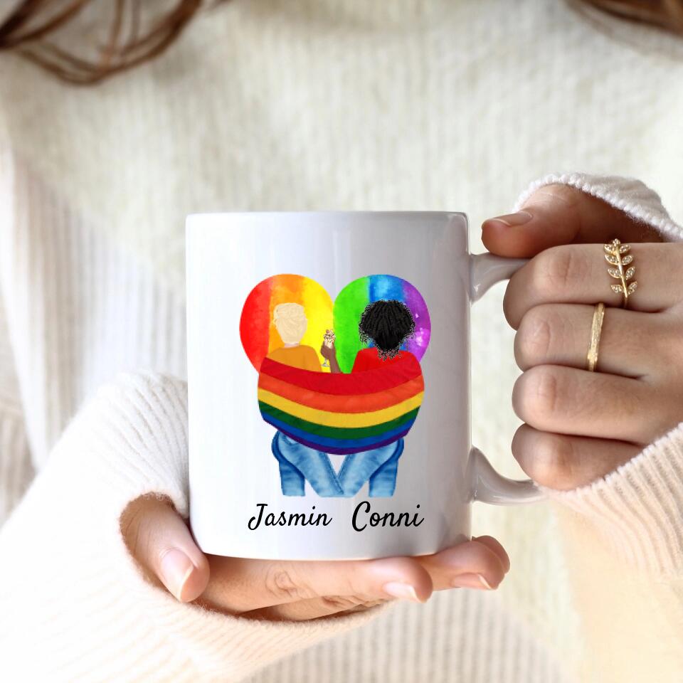 LGBTQ Frauen | Personalisierte Tasse