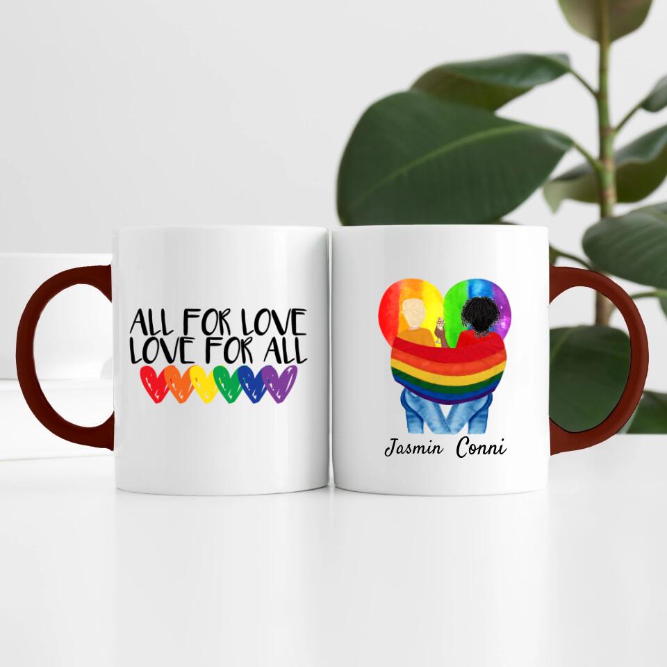LGBTQ Frauen | Personalisierte Tasse