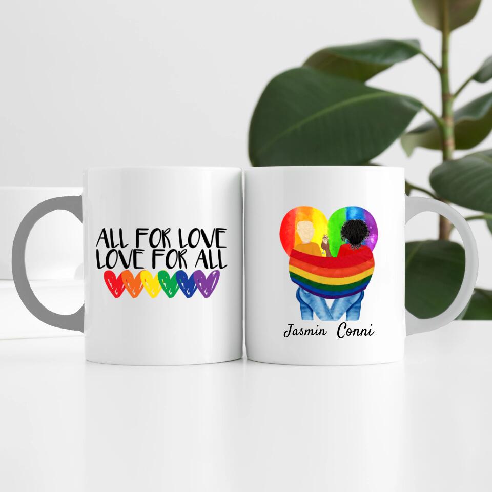 LGBTQ Frauen | Personalisierte Tasse