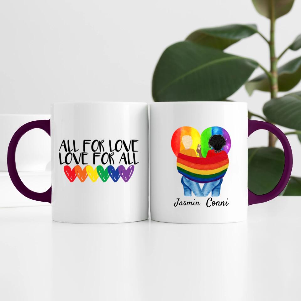 LGBTQ Frauen | Personalisierte Tasse