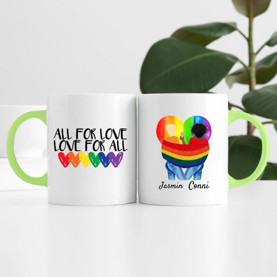 LGBTQ Frauen | Personalisierte Tasse