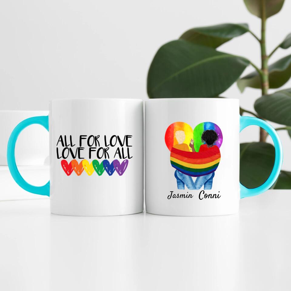 LGBTQ Frauen | Personalisierte Tasse