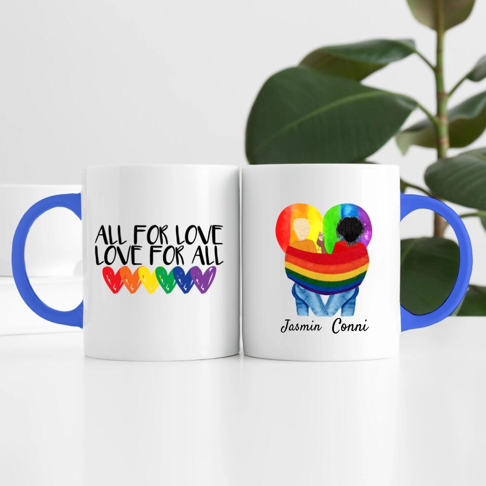 LGBTQ Frauen | Personalisierte Tasse