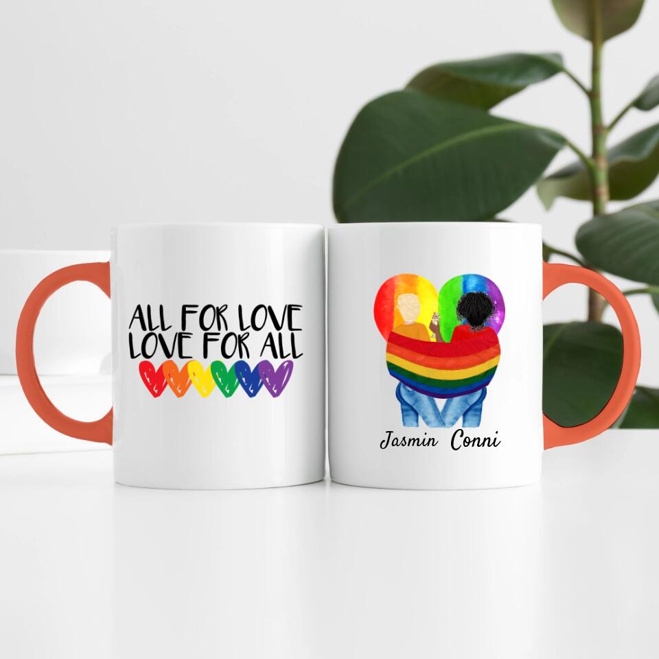 LGBTQ Frauen | Personalisierte Tasse