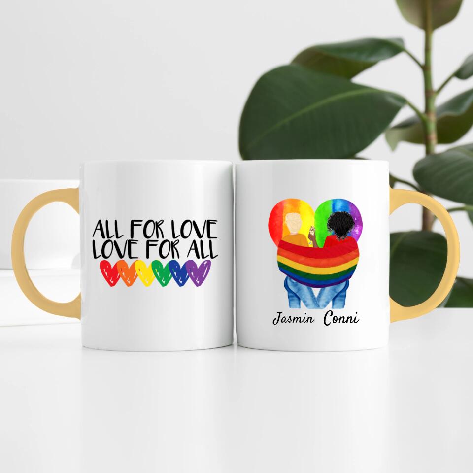 LGBTQ Frauen | Personalisierte Tasse