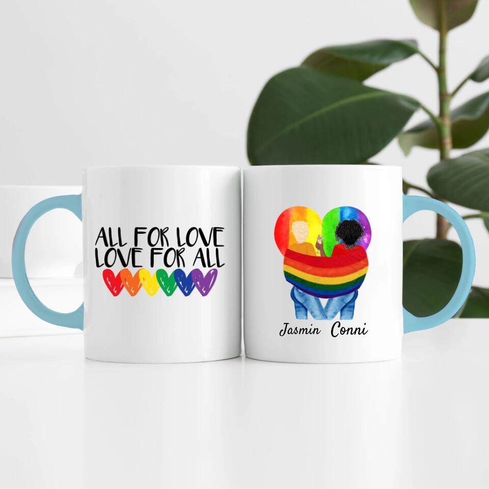 LGBTQ Frauen | Personalisierte Tasse