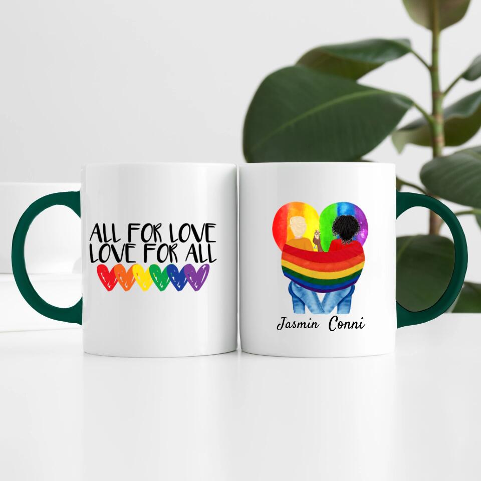 LGBTQ Frauen | Personalisierte Tasse