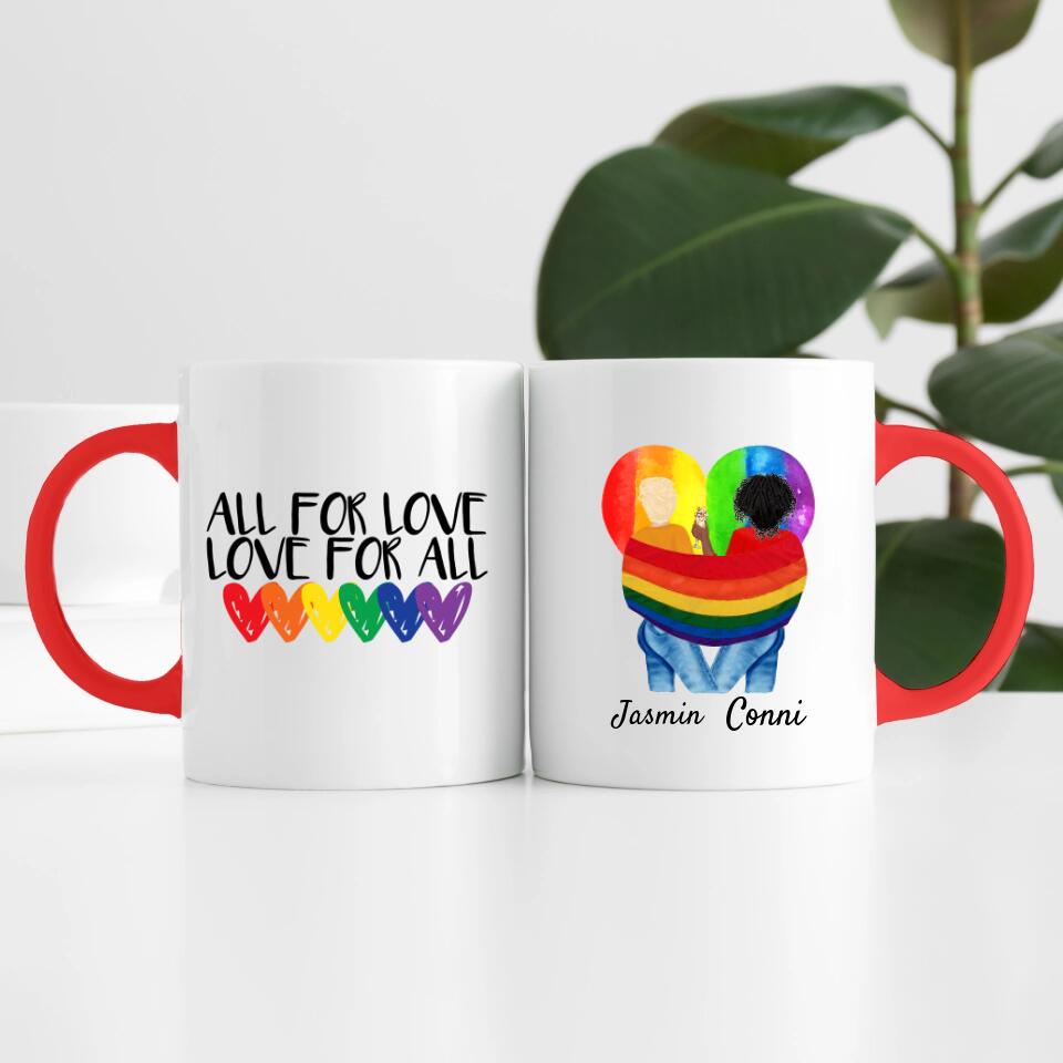 LGBTQ Frauen | Personalisierte Tasse