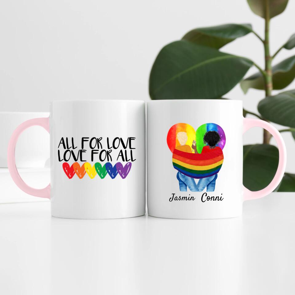 LGBTQ Frauen | Personalisierte Tasse