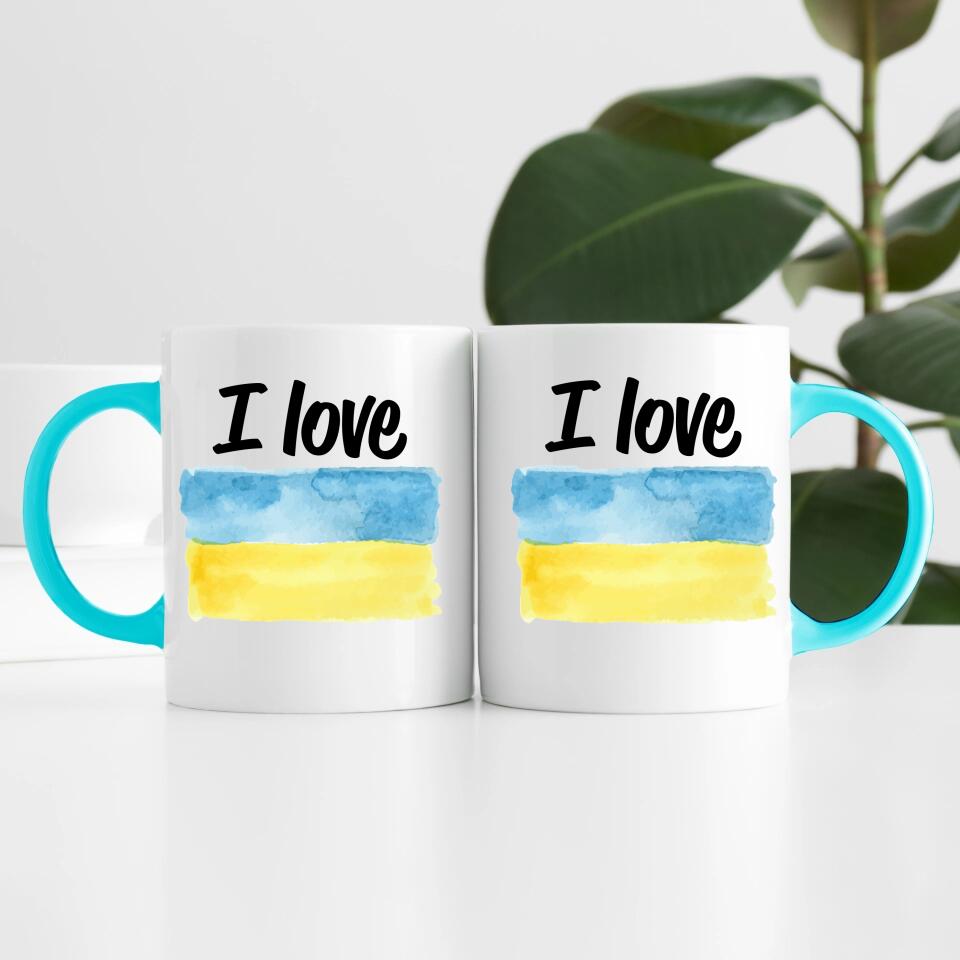 Sprüche & Flaggen | Personalisierte Tasse