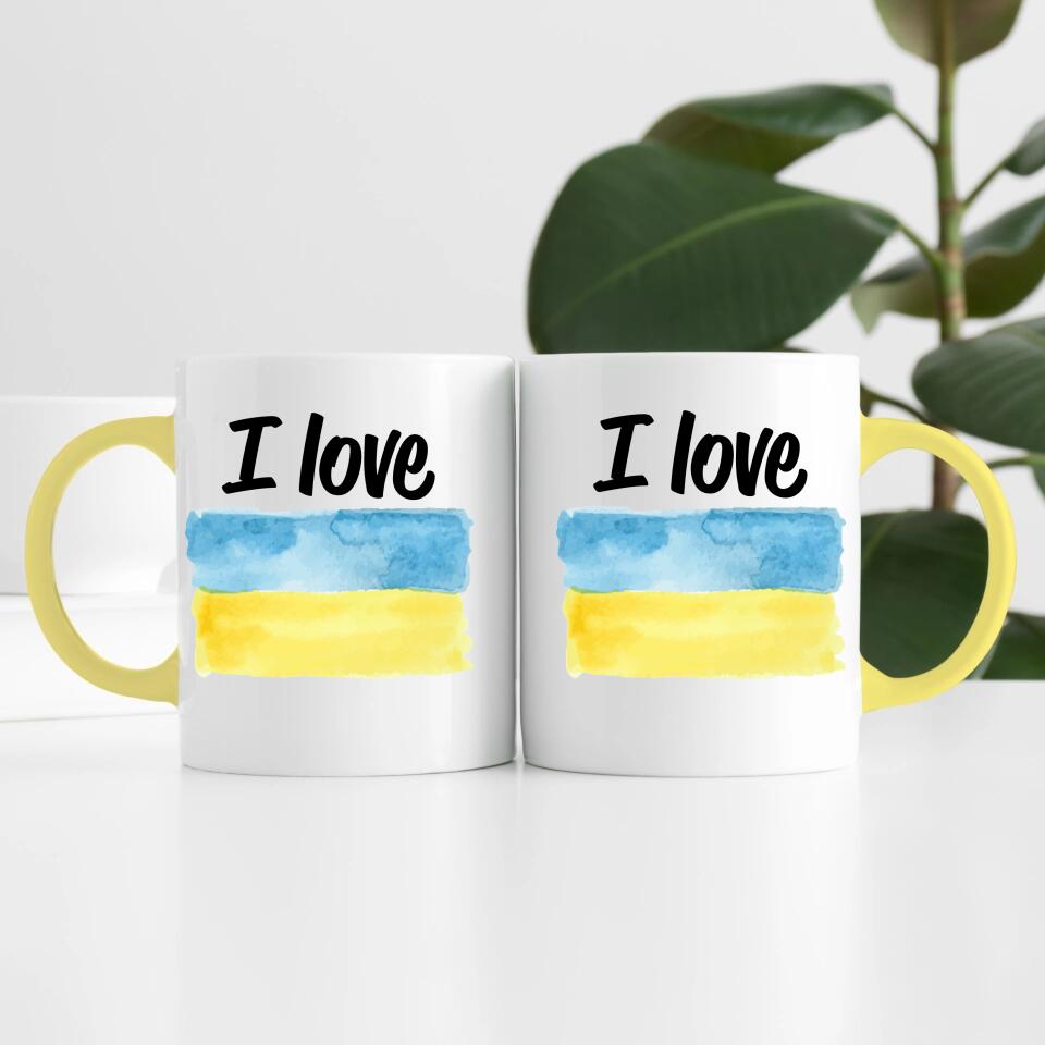 Sprüche & Flaggen | Personalisierte Tasse
