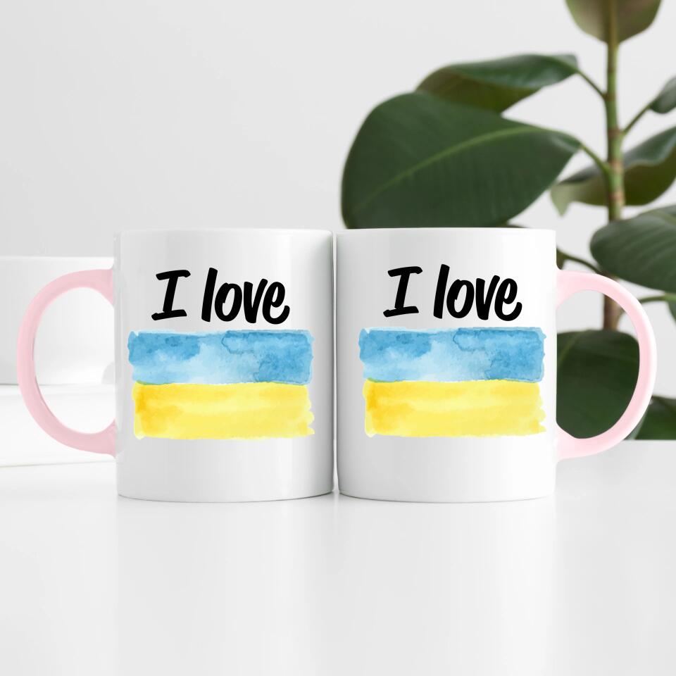 Sprüche & Flaggen | Personalisierte Tasse
