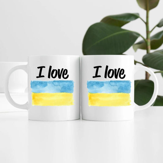Sprüche & Flaggen | Personalisierte Tasse
