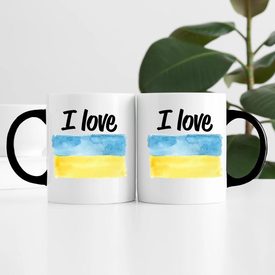 Sprüche & Flaggen | Personalisierte Tasse
