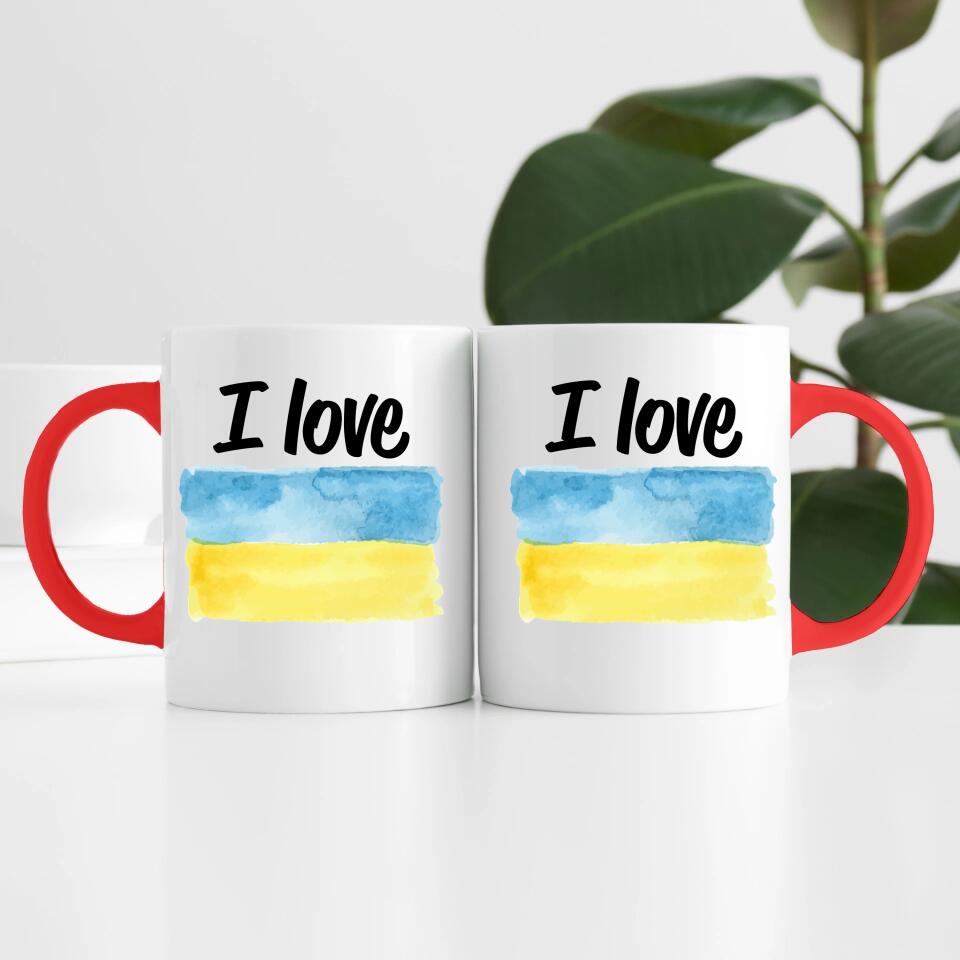 Sprüche & Flaggen | Personalisierte Tasse